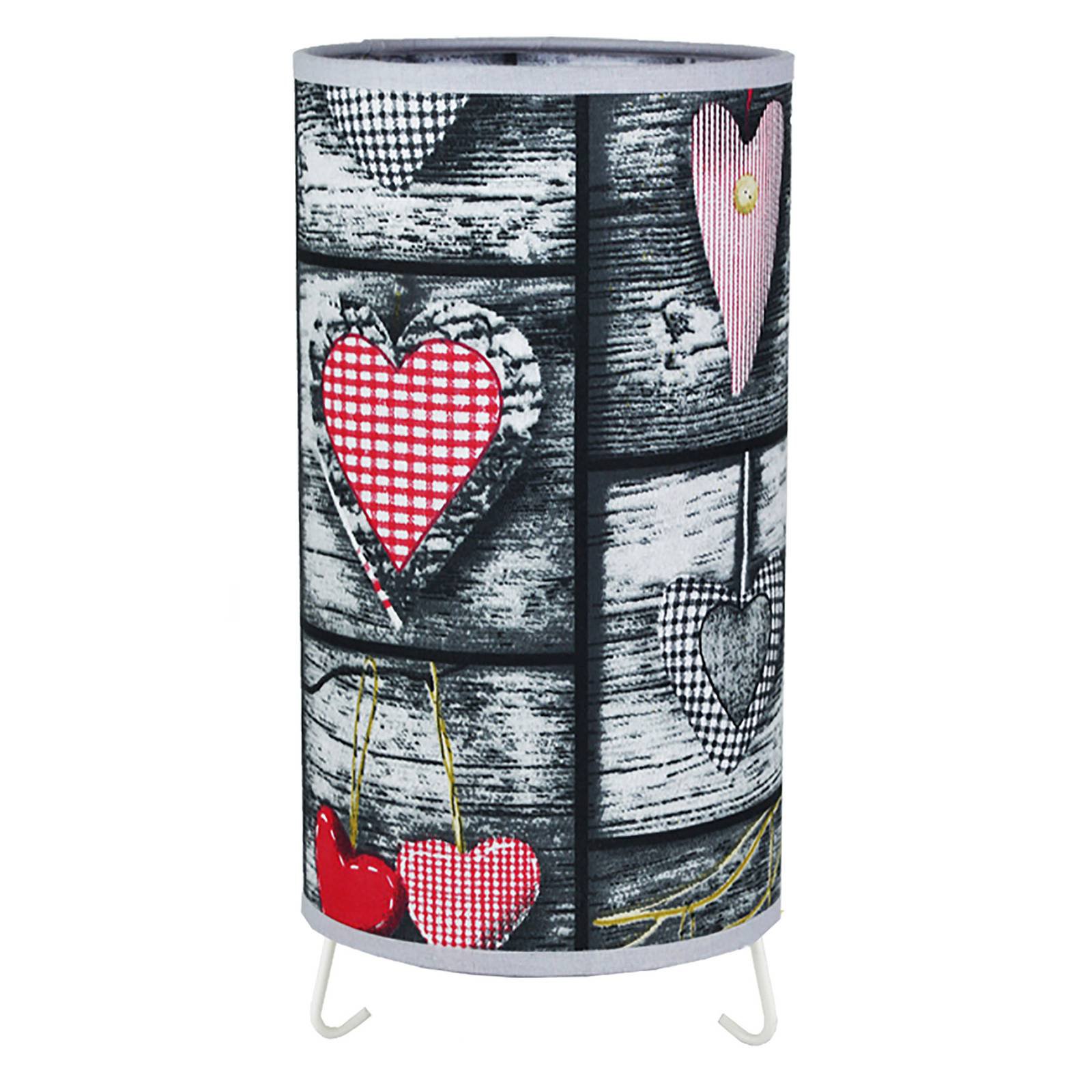Bordlampe Hearts