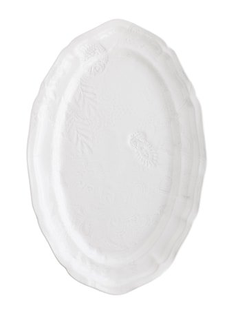 Fat Oval Hvit