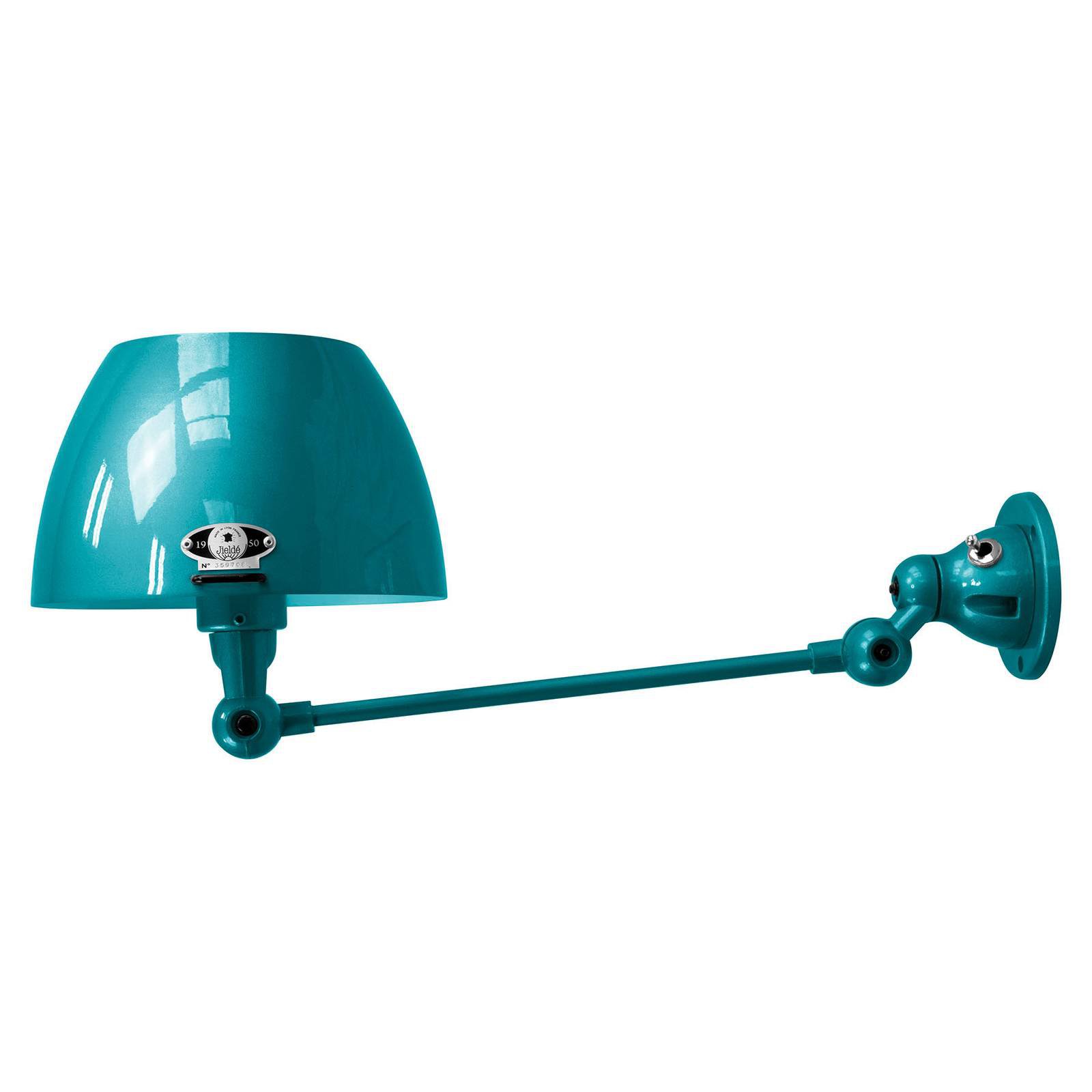Jieldé Aicler AIC301 vegglampe, lampearm, havblå