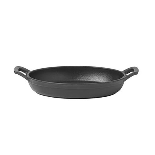 GARONNE MINI PANNE MED 2 GREP OVAL, STØPEJERN 0,6