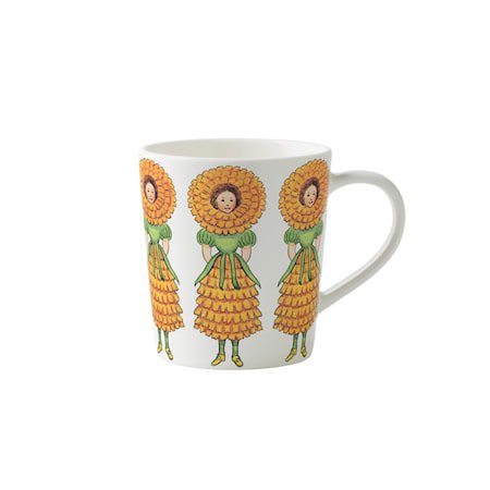 Elsa Beskow Kopp med håndtak Fru Ringblomst 40 cl