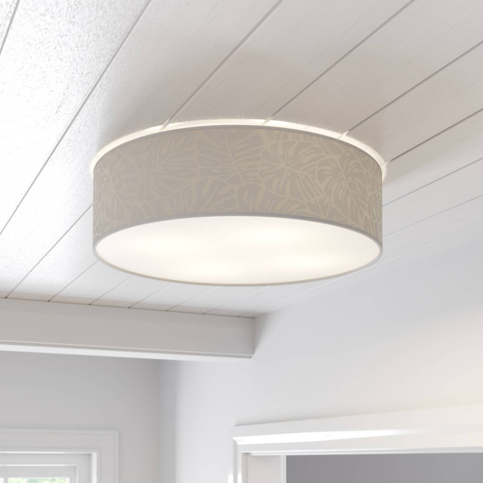 Taklampe Hierro med blende rund Ø 58 cm