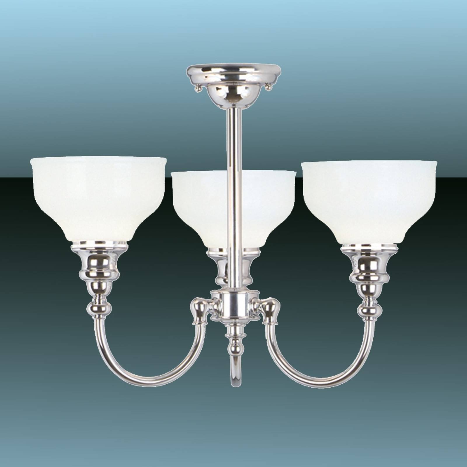 Cheadle taklampe for baderom med tre lys