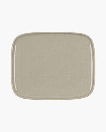 Oiva / Tiiliskivi Plate 15x12cm Sand