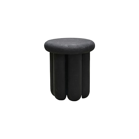 Phant Sidebord Svart Ø38 cm