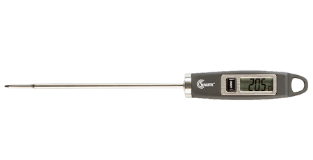 Digitalt husholdningstermometer, svart