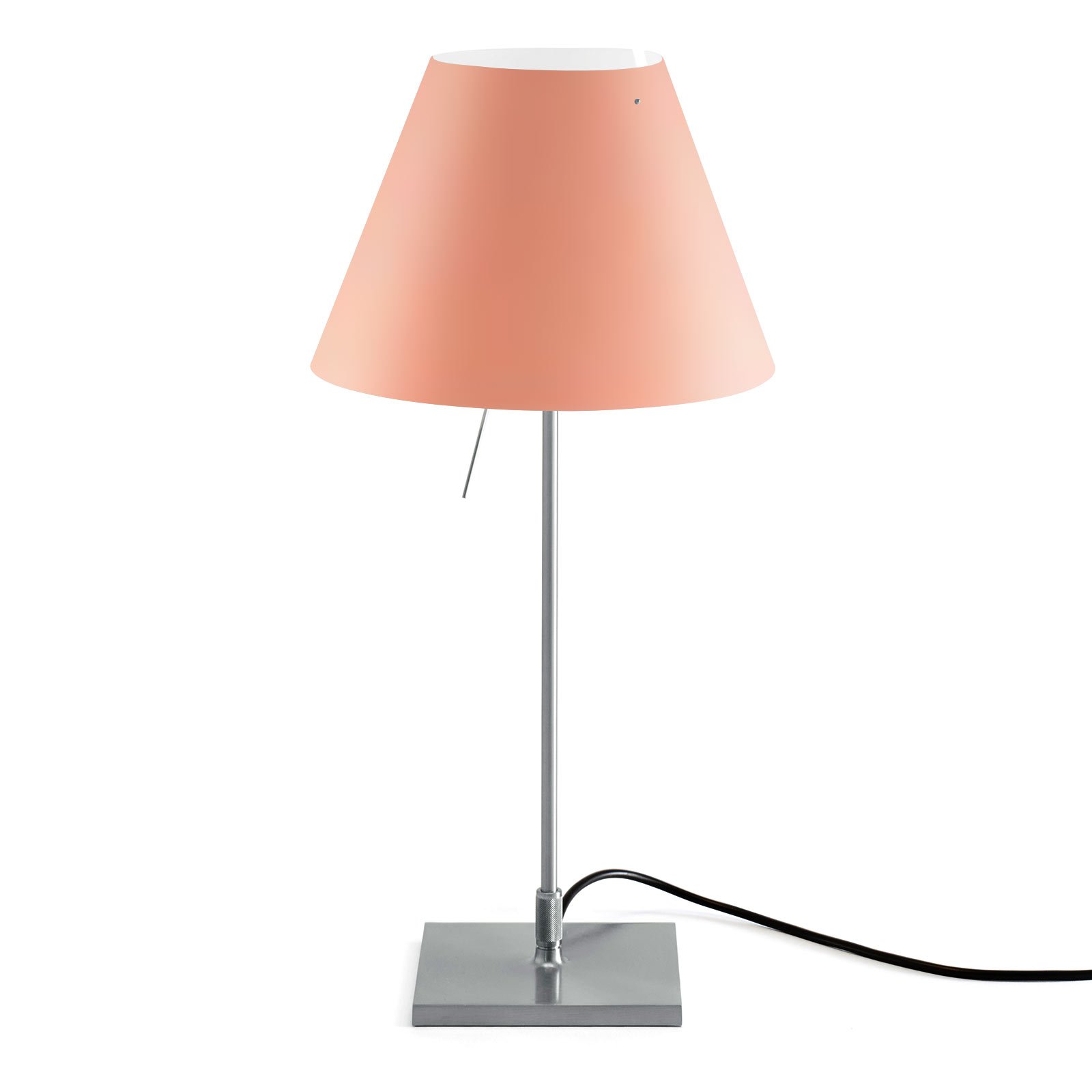 Luceplan Costanzina bordlampe alu, rosa