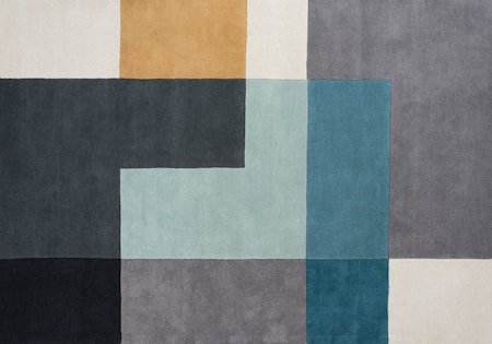 Ometri Teppe Aqua 140x200 cm
