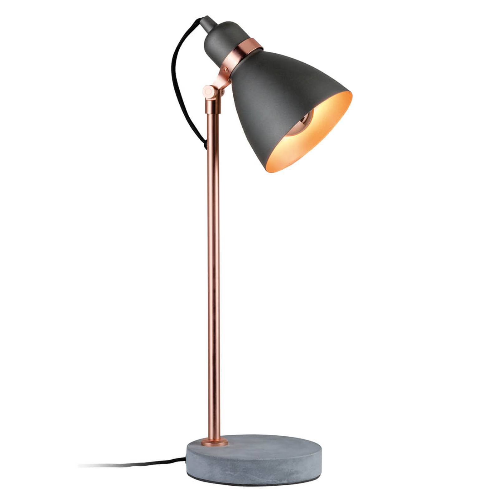Moderne bordlampe Orm med betongfot