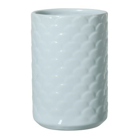 Vase Stengods Ø 11 cm - Blå