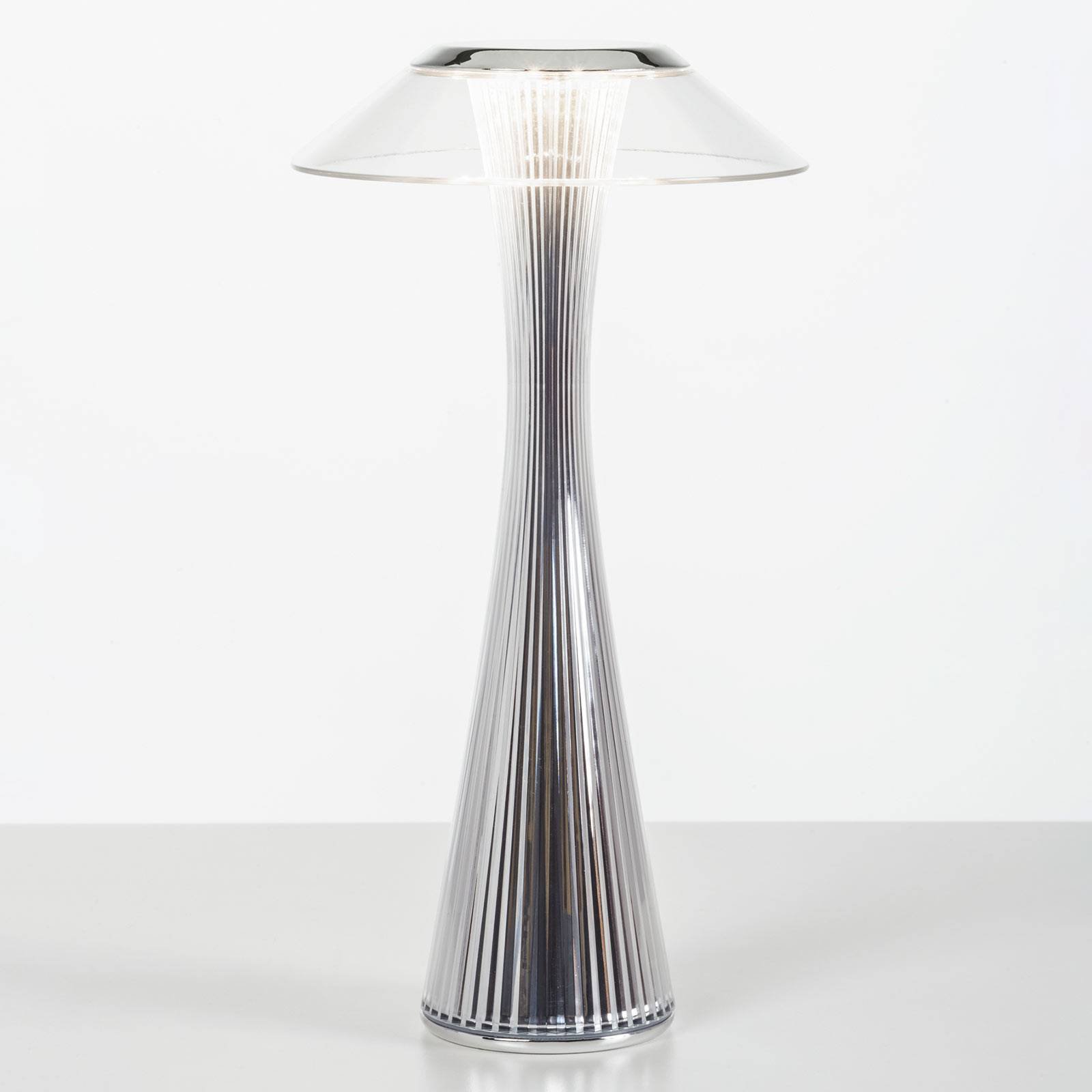 Kartell Space - LED-designer-bordlampe, krom