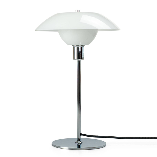 Dyberg Larsen Bergen bordlampe glasskjerm Ø 25cm