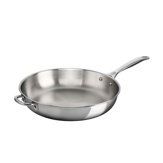 Le Creuset 3-Ply Dyp Stekepanne Uten Belegg 28cm