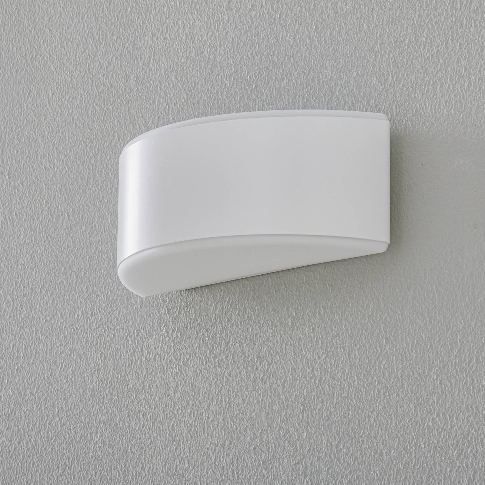 BEGA Prima vegglampe hvit blende 25,4 cm