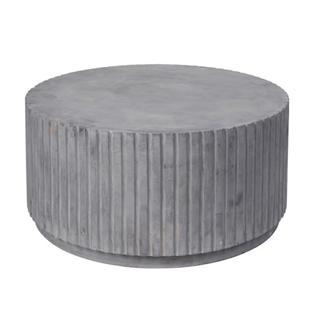 Rillo Podium Ø75 cm Fiberleire Charcoal