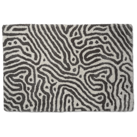 Maze Dørmatte Titanium/Hvit 60x90 cm