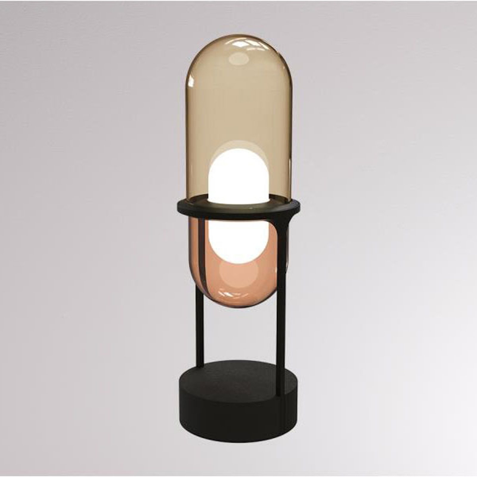 LOUM Pille LED-bordlampe champagne/kobber