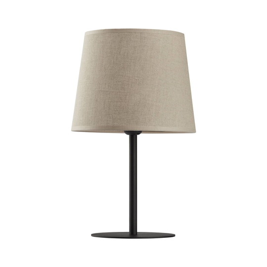 Chicago bordlampe med skjerm av lin