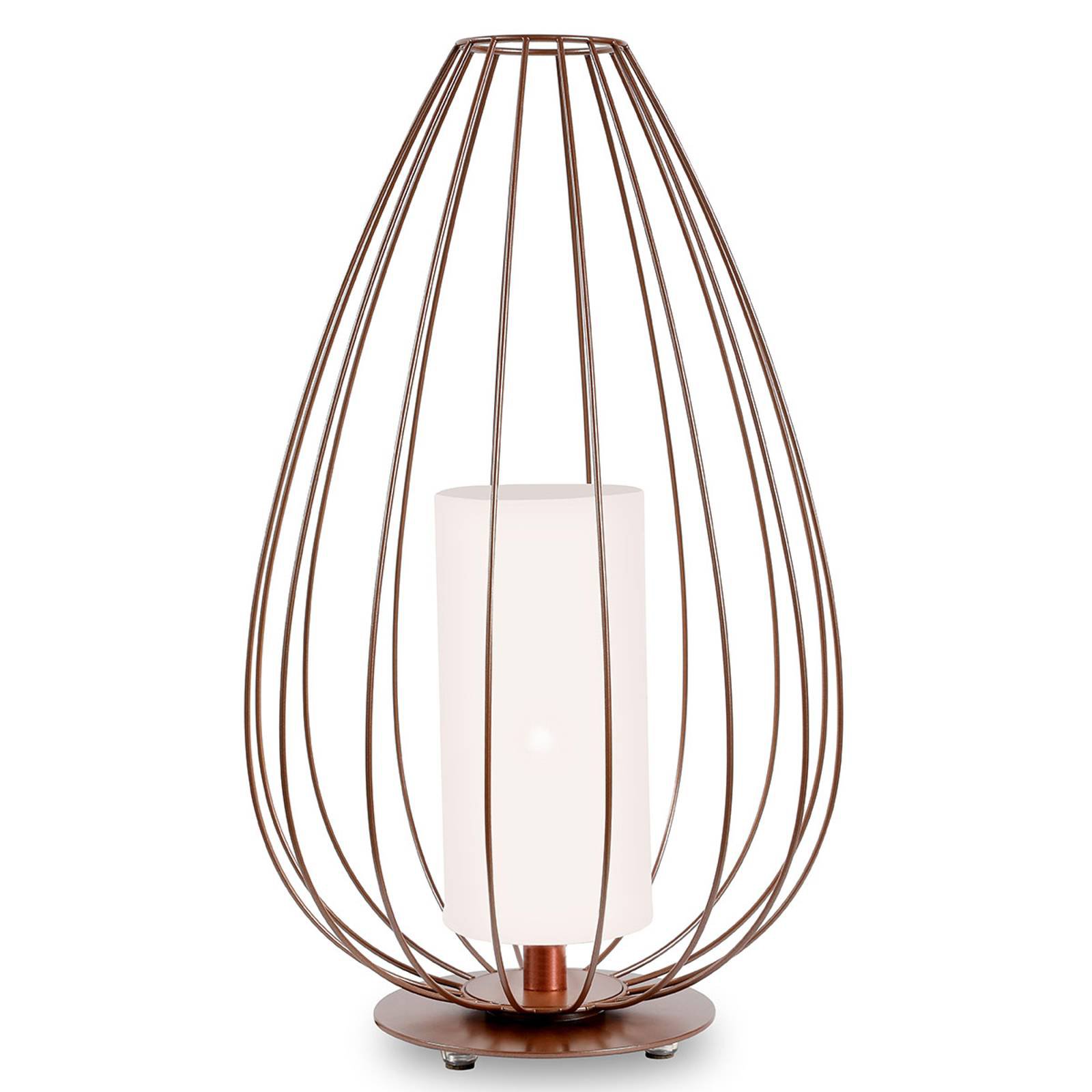 Karman Cell - bur-gulvlampe, bronse, Ø55cm