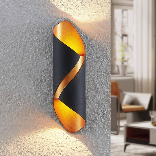 Lindby Ulini LED-vegglampe, up and down