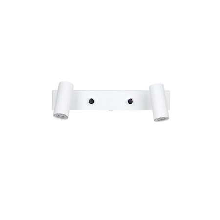 Cato Vegglampe Matthvit Dobbel LED