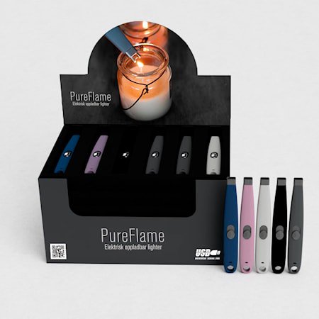 Elektrisk Lighter USB 36st Rød