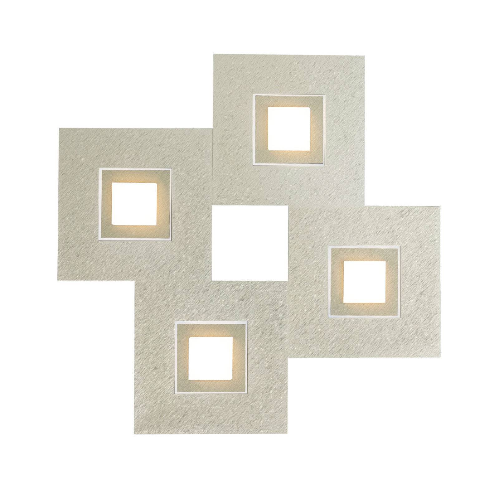 GROSSMANN Karree, 4 lysk., 50x50, perlemor, titan