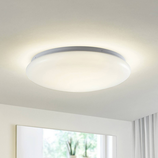Prios Kisal LED-taklampe med sensor IP44, 39 cm