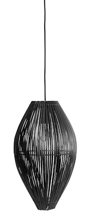 Fishtrap Bambus M Taklampe 45x28 cm - Svart