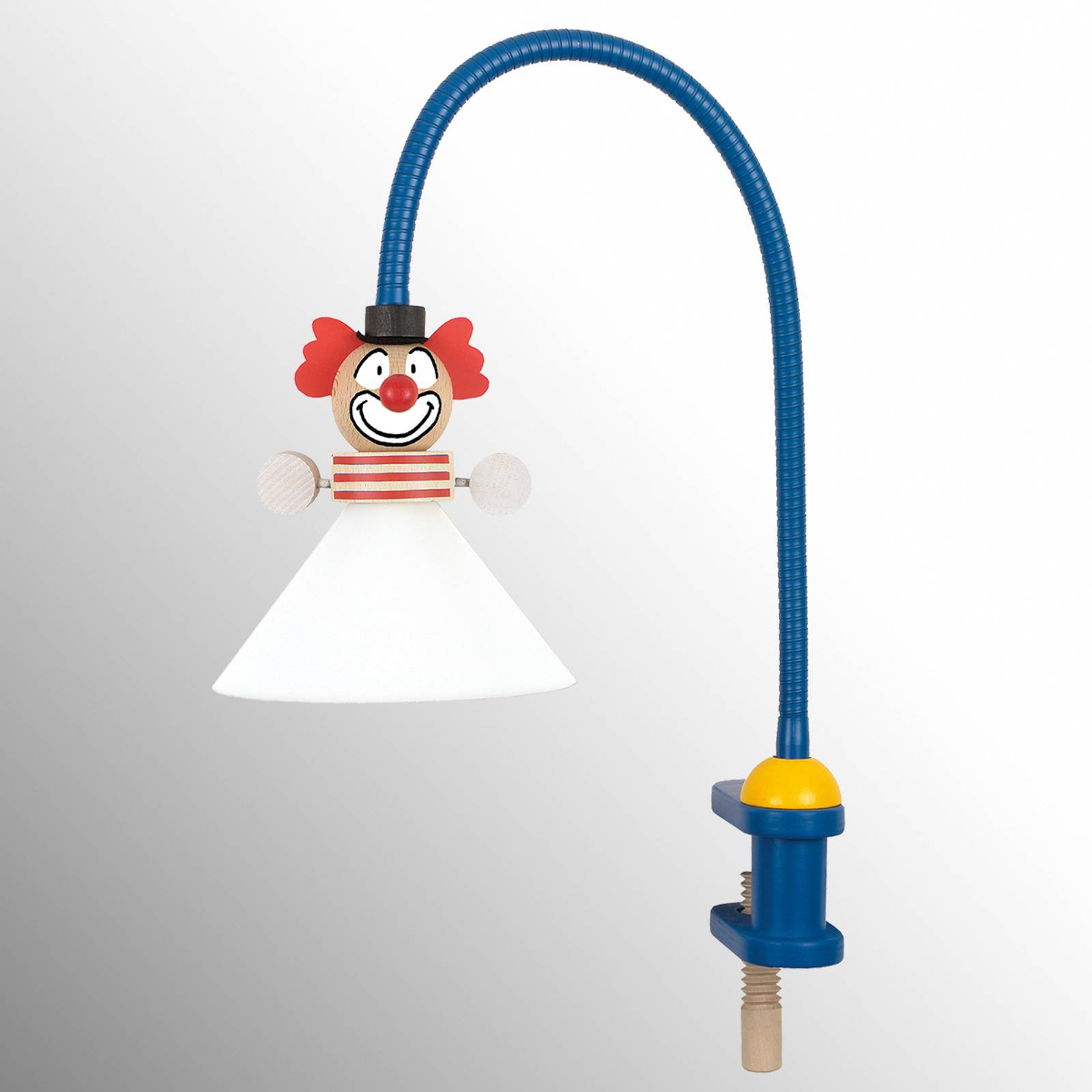 Morsom KLOVN klemlampe