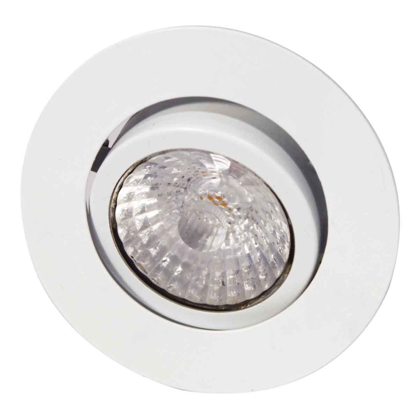 Rico LED innfellingsspot, dim to warm, hvit