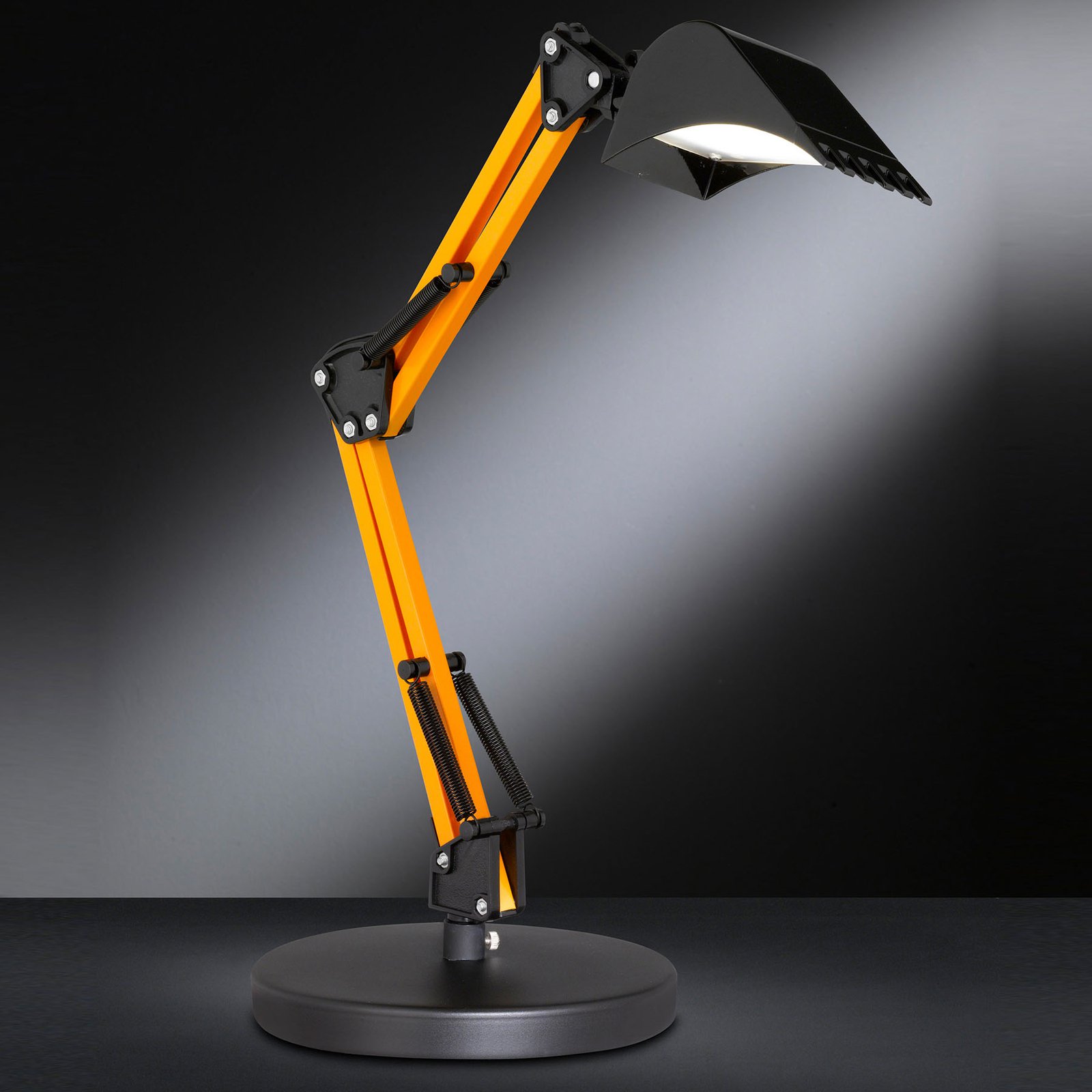 LED-bordlampe Scoop som graveskovl