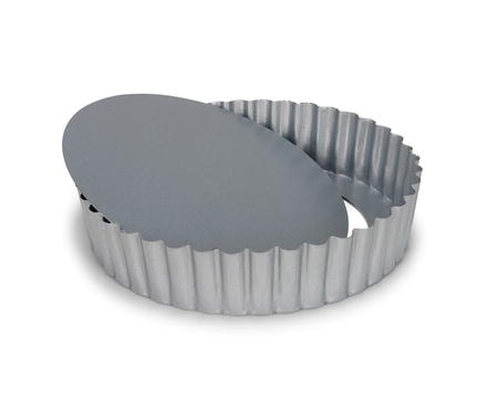 Silvertop Paiform Rund 20 cm Sølv