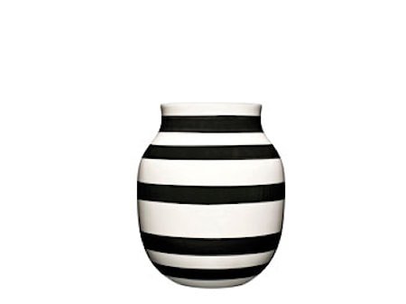 Omaggio vase Svart H 20 cm