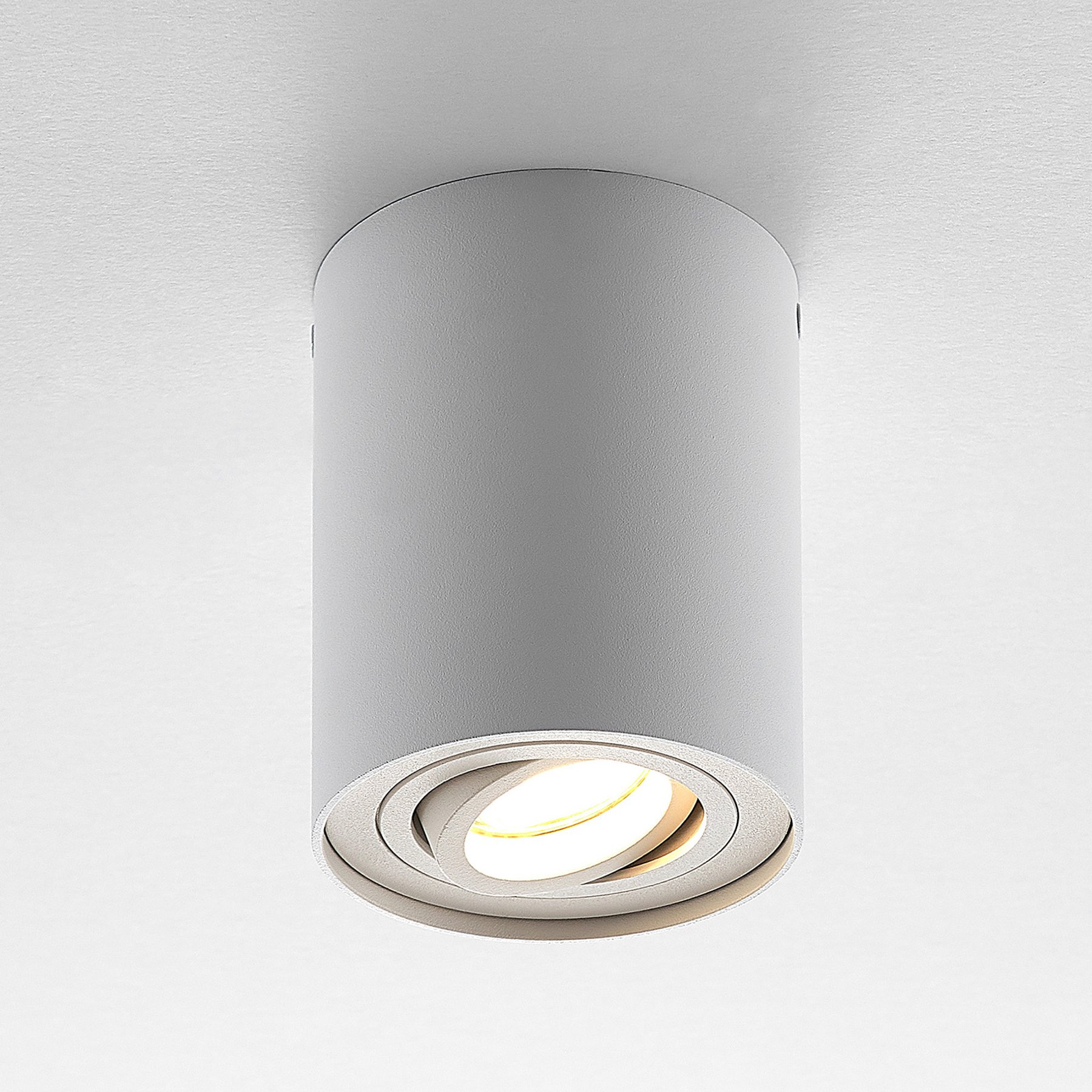 ELC Aleena downlight, justerbar, rund, hvit