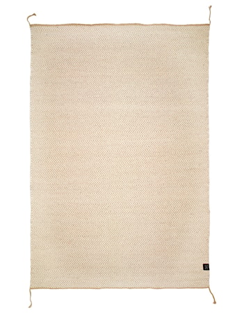Herringbone teppe naturgrå/hvit – 170x230