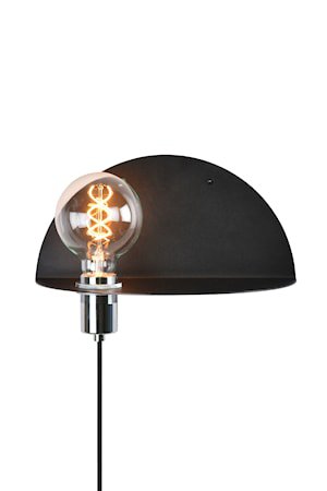 Walldorf Vegglampe Svart