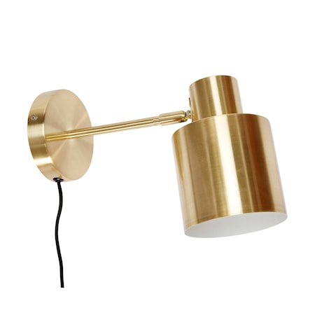Vegglampe 29x12xh17 cm - Messing