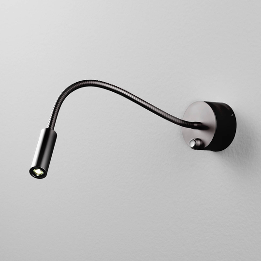 Egger Zooom T Flex LED-vegglampe 2 700 K, svart