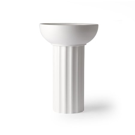 White Ceramic Vase Greek A