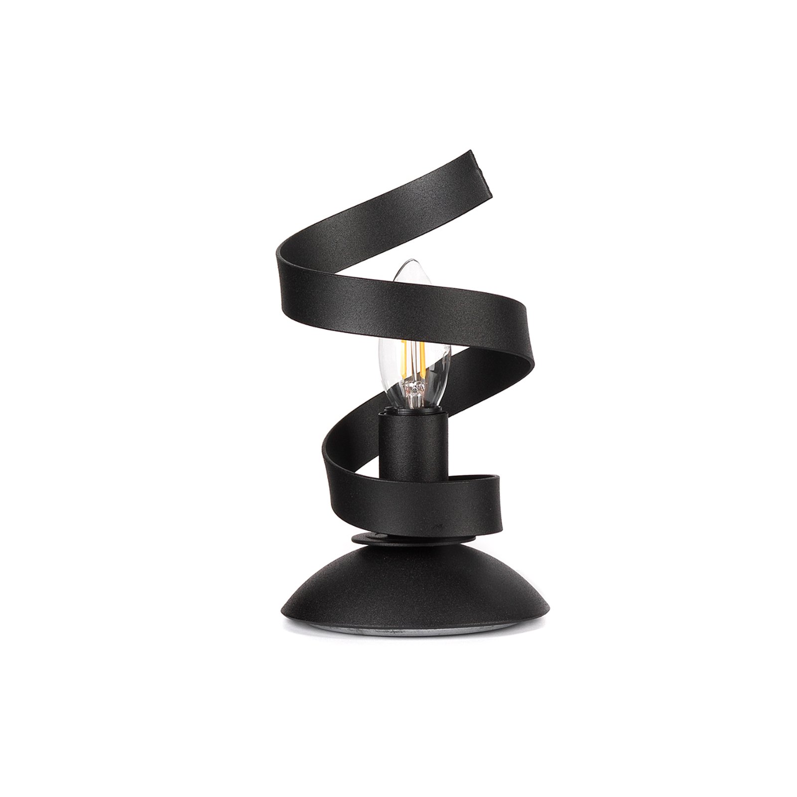 Bordlampe Zoe, 1 lyskilde, svart