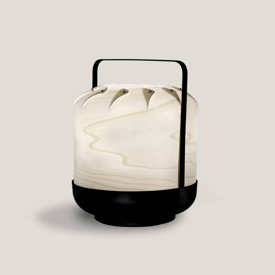 LZF Chou Short bordlampe dimbar, elfenben