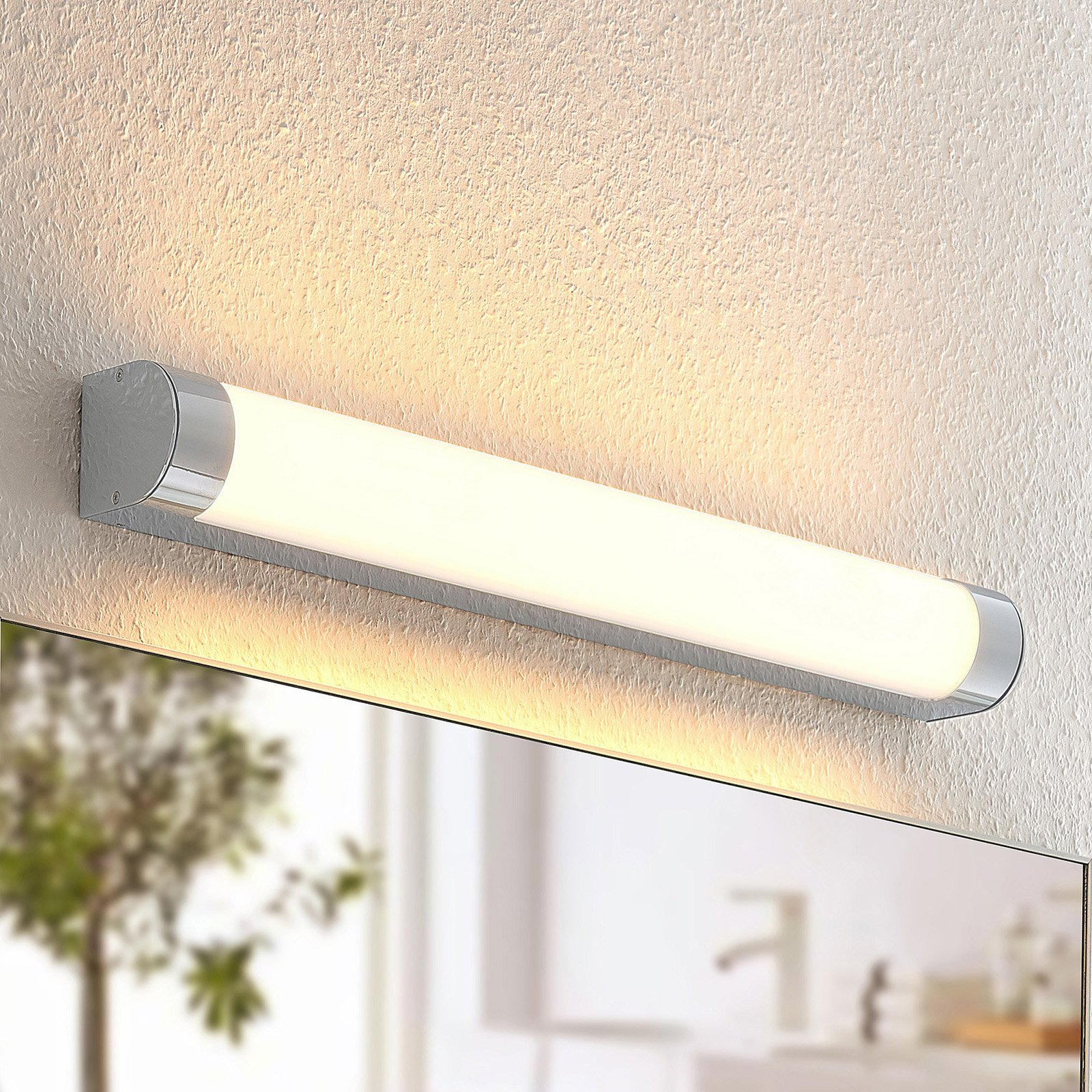 Lindby Nava LED-vegglampe til bad 60 cm