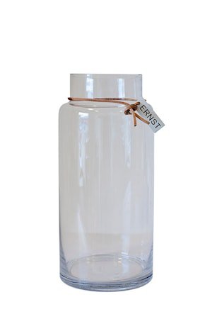Glassvase, D11,5 H33