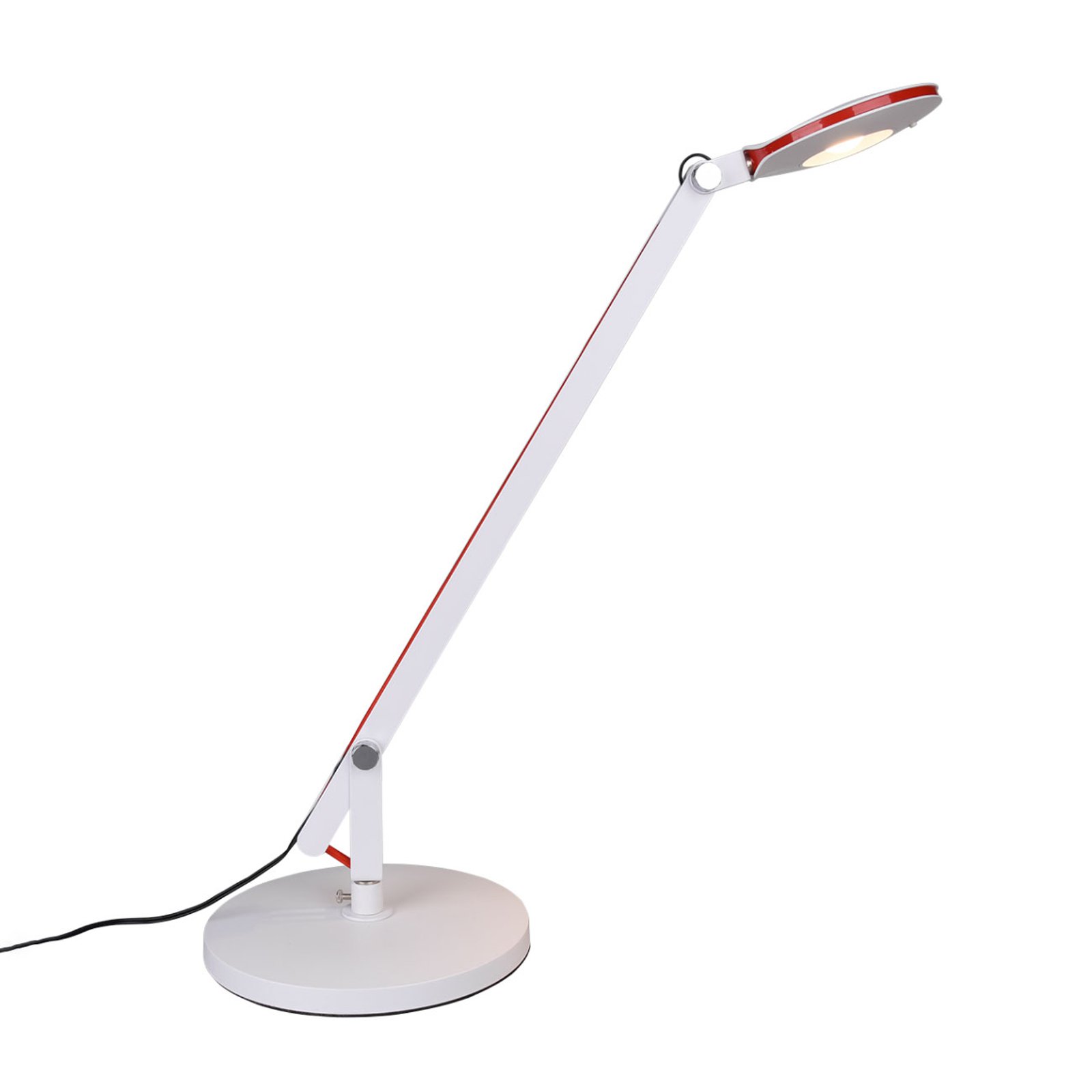 LED-bordlampe Rotterdam, hvit