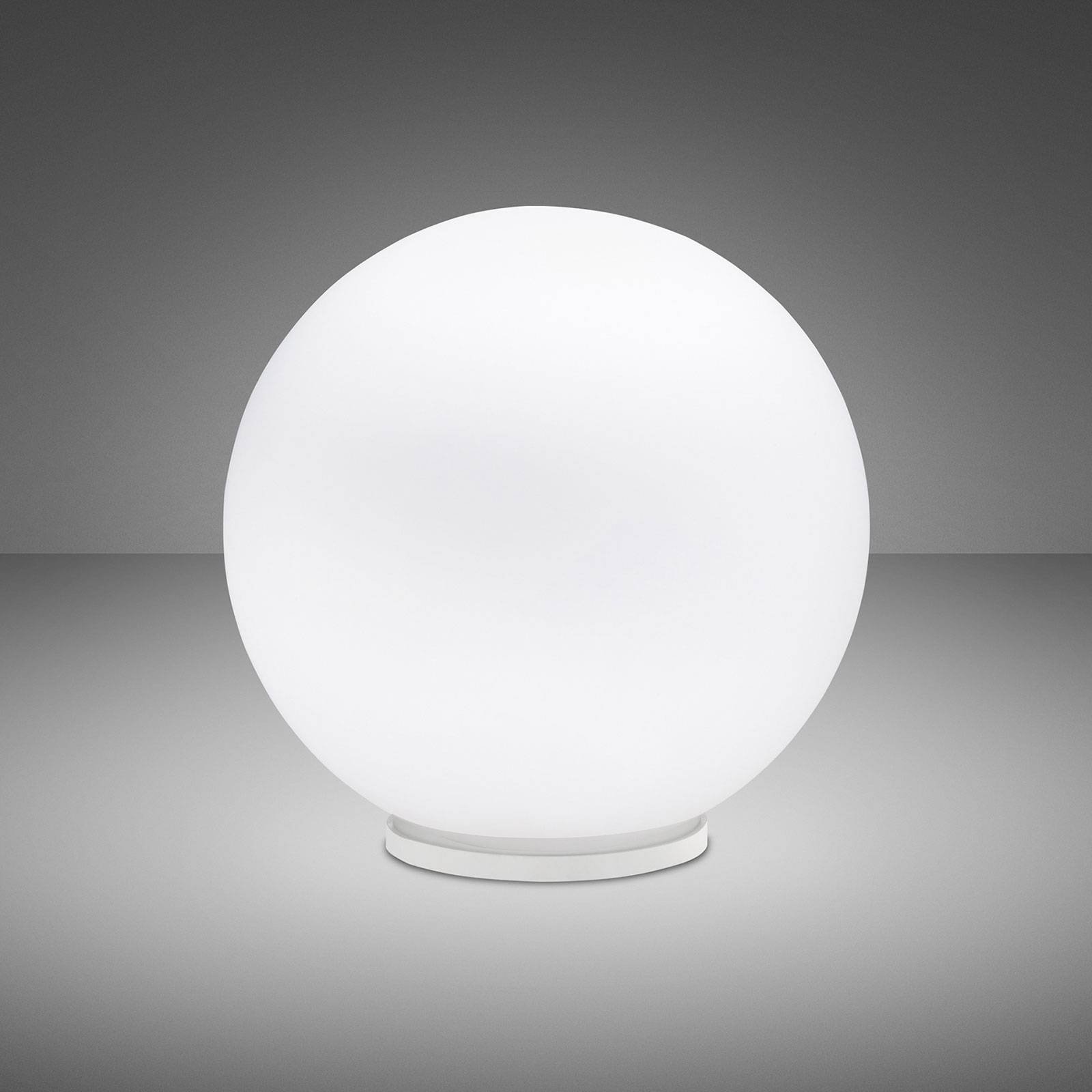 Fabbian Lumi Sfera bordlampe, liggende, Ø 35 cm