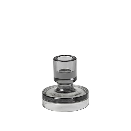 Petra Lysestake Ø8 cm Smoked Pearl/Grey