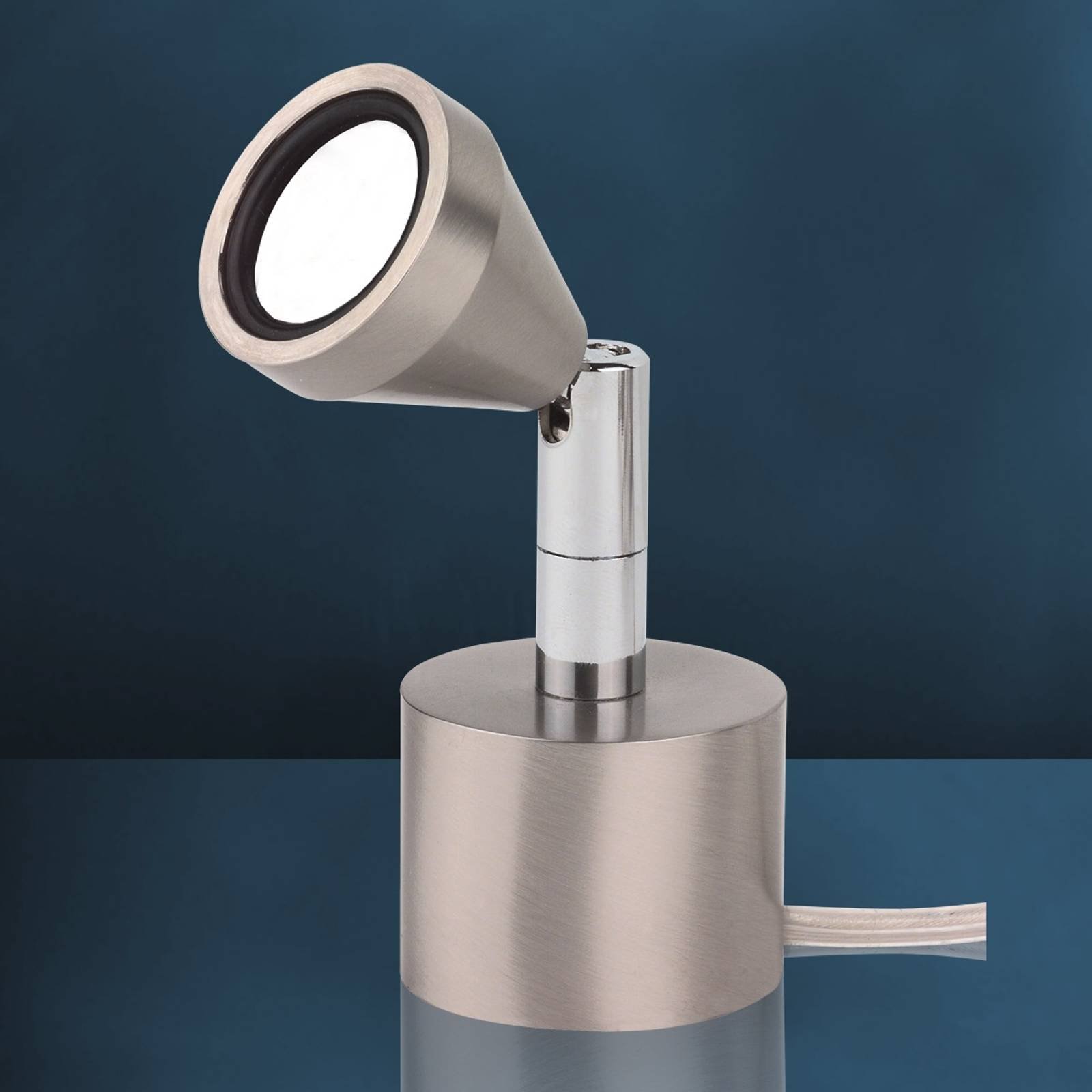 Flott MINI LED-bordlampe med universalhvitt lys