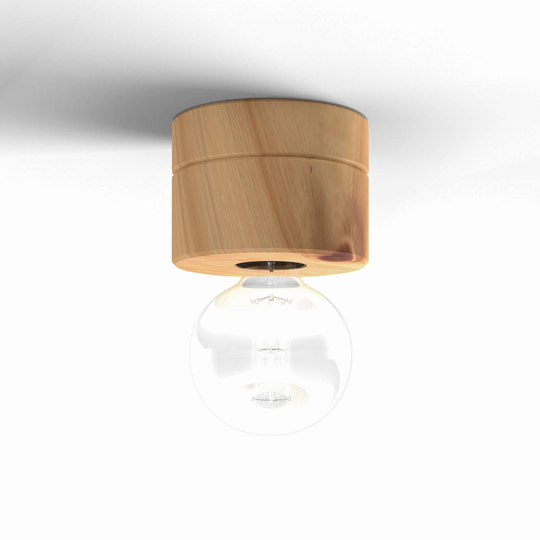 ALMUT 0239 taklampe, vegansk, sembra/sembra
