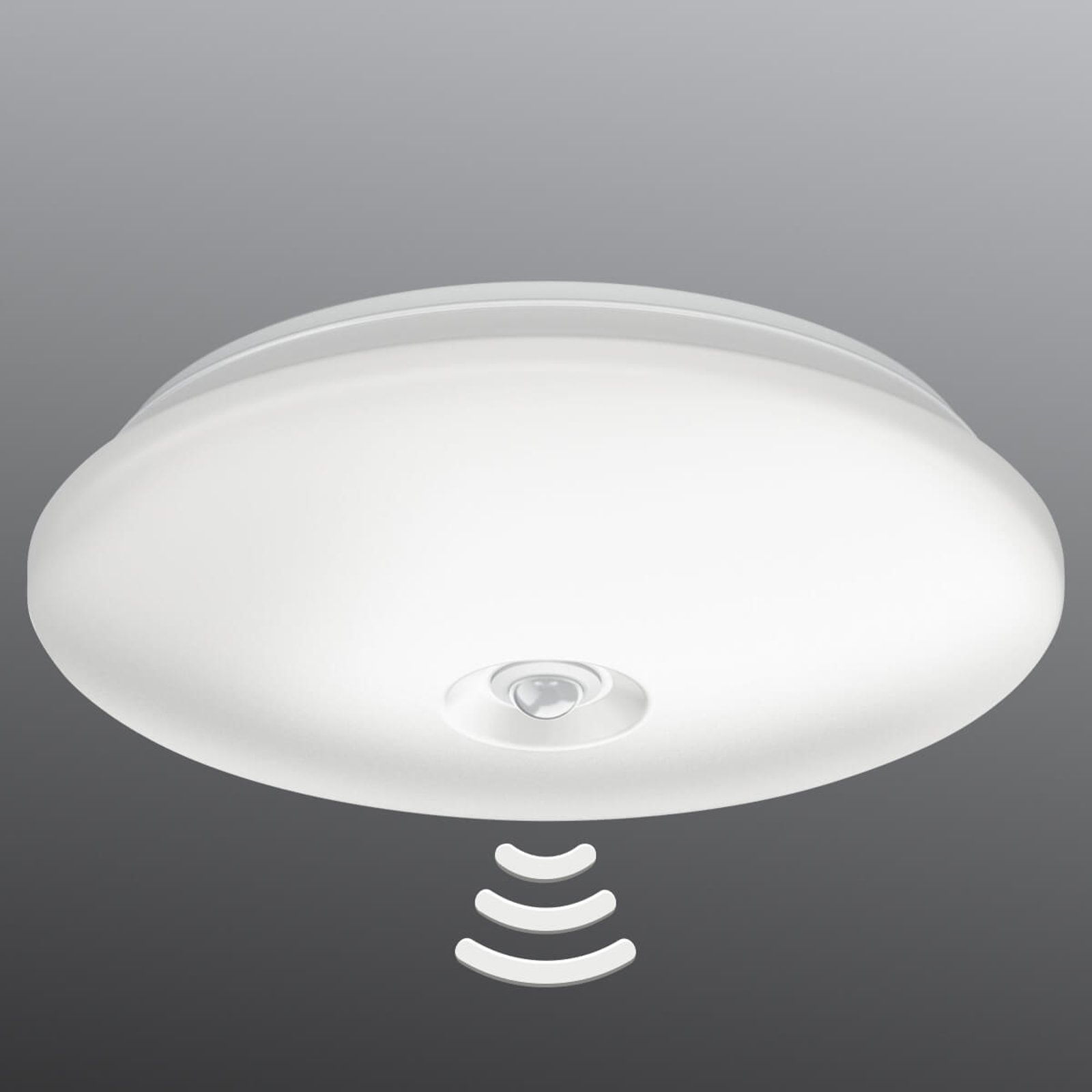 LED taklampe Mauve med IR-sensor, Ø 32 cm